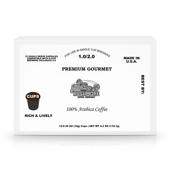 12 Pack K-Cup Single Serve Coffee Capsules