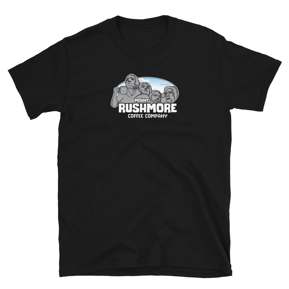 Mount Rushmore Coffee Company Logo T-Shirt